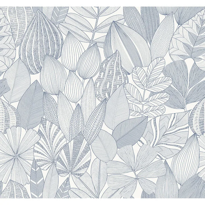 A-Street Prints Mathias wallpaper, color Blue, SKU 4155-72812