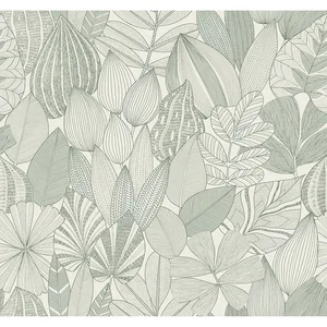 A-Street Prints Mathias wallpaper, color Green, SKU 4155-72811