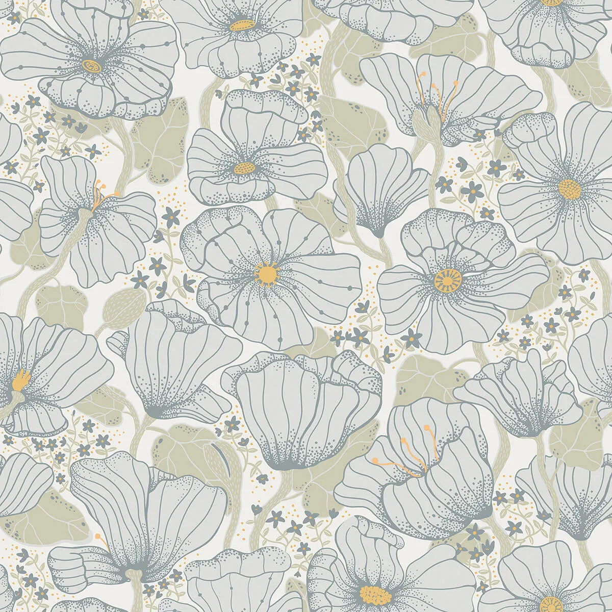 A-Street Prints Matilda wallpaper, color Blue, SKU 2932-65110