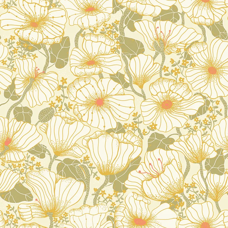 A-Street Prints Matilda wallpaper, color Green, SKU 2932-65111