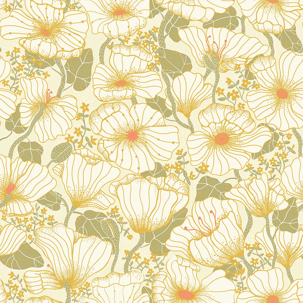 A-Street Prints Matilda wallpaper, color Green, SKU 2932-65111