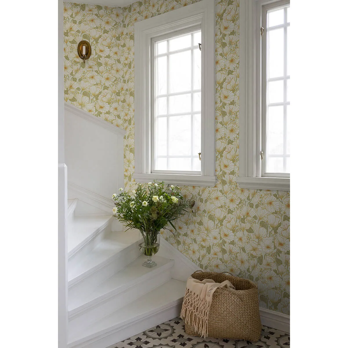 A-Street Prints Matilda wallpaper, color Green, SKU 2932-65111