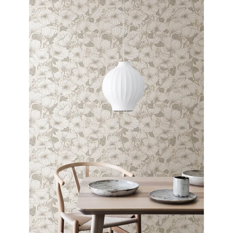 A-Street Prints Matilda wallpaper, color Grey, SKU 2932-65109