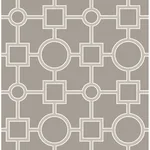 A-Street Prints Matrix wallpaper, color Taupe, SKU 2625-21810
