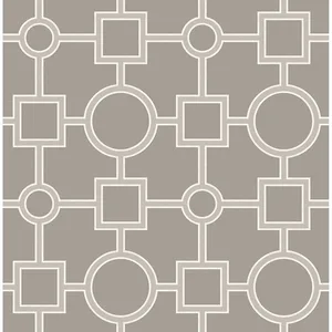 A-Street Prints Matrix wallpaper, color Taupe, SKU 2625-21810