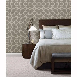 A-Street Prints Matrix wallpaper, color Taupe, SKU 2625-21810