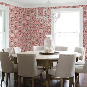 A-Street Prints Maya wallpaper, color Pink, SKU 2744-24113