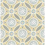 A-Street Prints Maya wallpaper, color Yellow, SKU 2744-24114