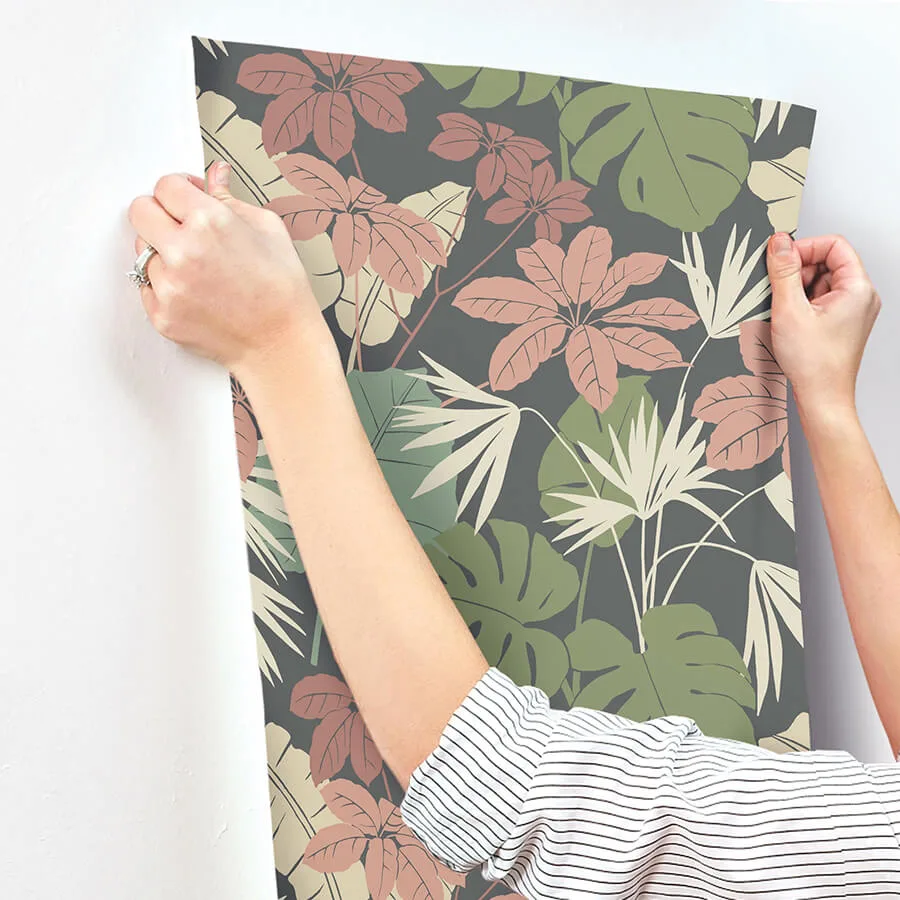 A-Street Prints Medellin - Black Wallpaper | Buy Online A-Street Prints Medellin wallpaper, color Black, SKU 4122-72410