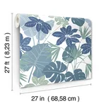 A-Street Prints Medellin - Blue Wallpaper | Buy Online A-Street Prints Medellin wallpaper, color Blue, SKU 4122-72411