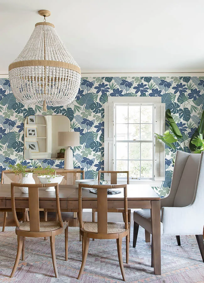 A-Street Prints Medellin - Blue Wallpaper | Buy Online A-Street Prints Medellin wallpaper, color Blue, SKU 4122-72411