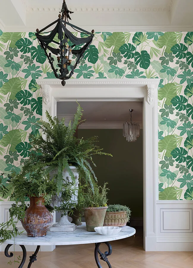 A-Street Prints Medellin wallpaper, color Green, SKU 4122-72409