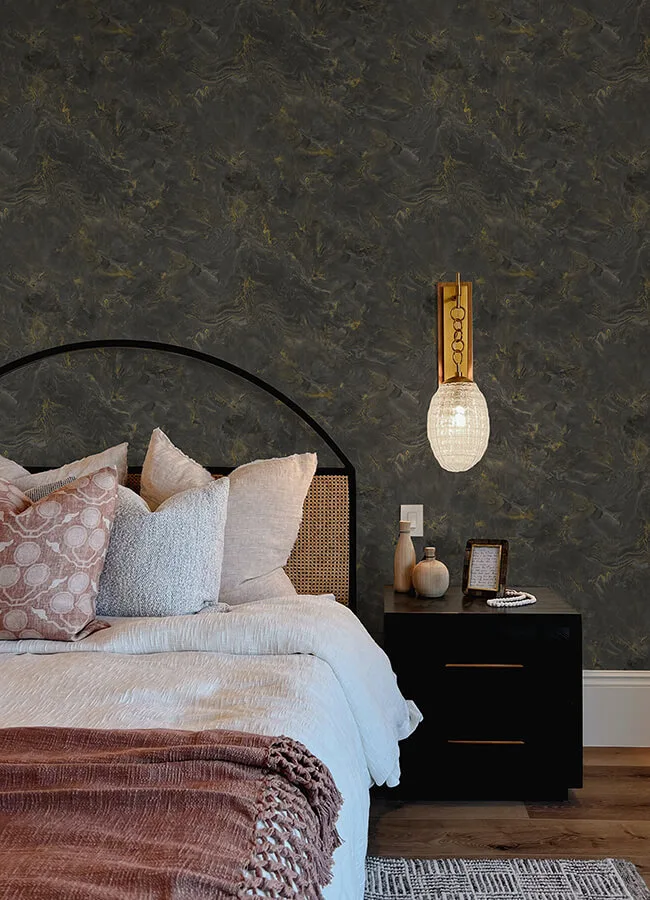 A-Street Prints Meness - Black Wallpaper | Buy Online A-Street Prints Meness wallpaper, color Black, SKU 4105-86619