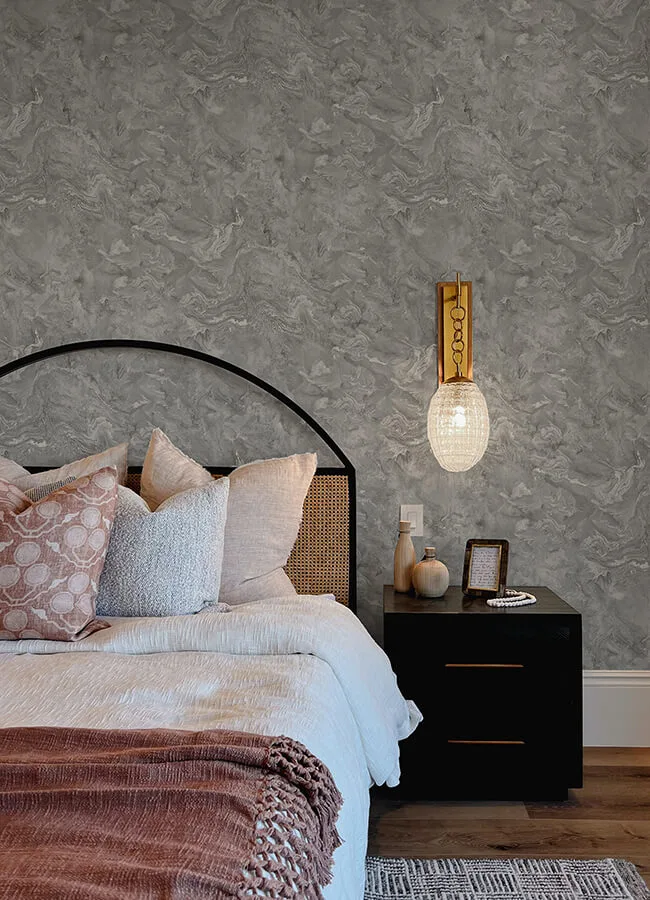 A-Street Prints Meness - Grey Wallpaper | Buy Online A-Street Prints Meness wallpaper, color Grey, SKU 4105-86618