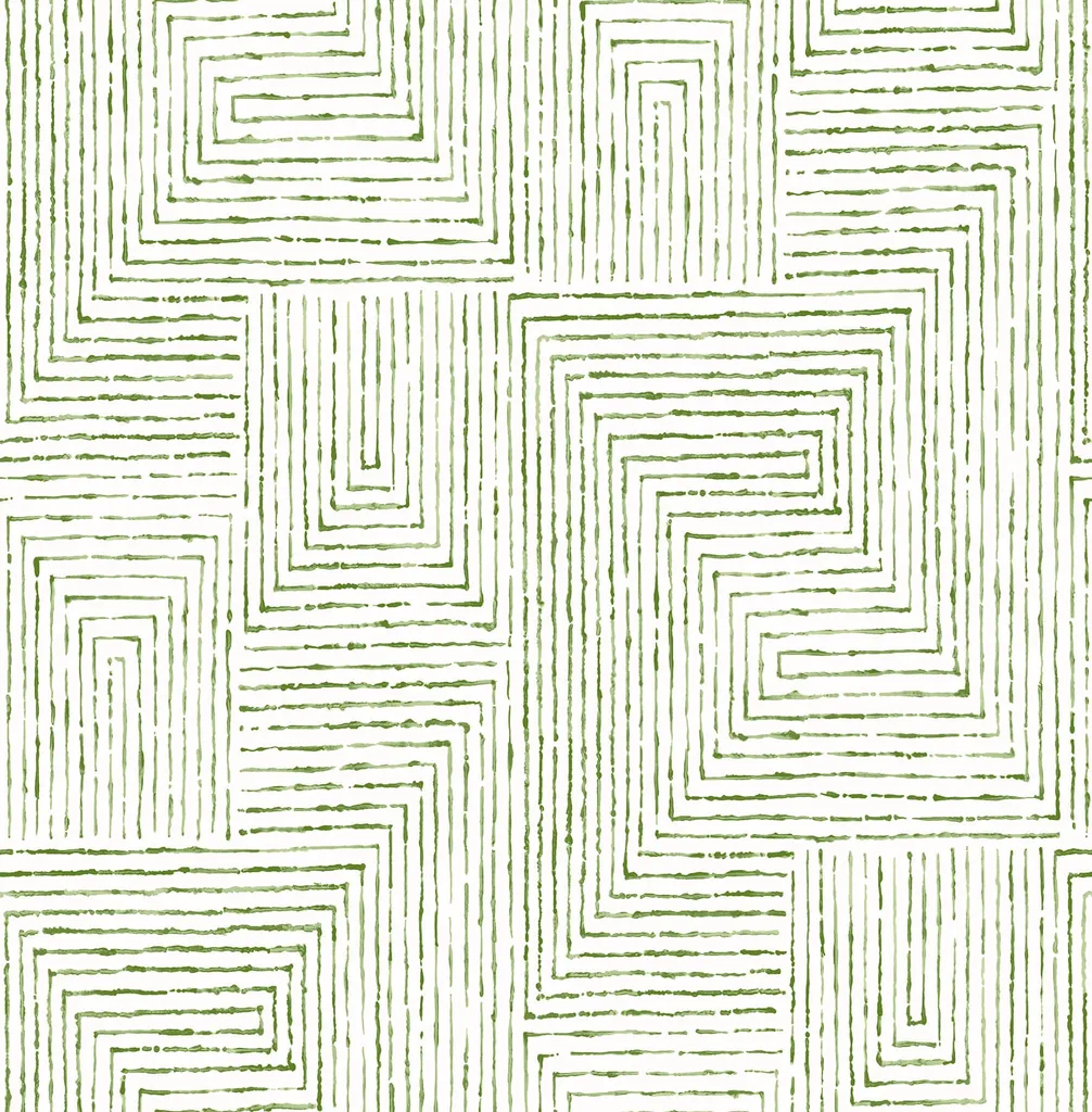 A-Street Prints Merritt wallpaper, color Green, SKU 2964-25954