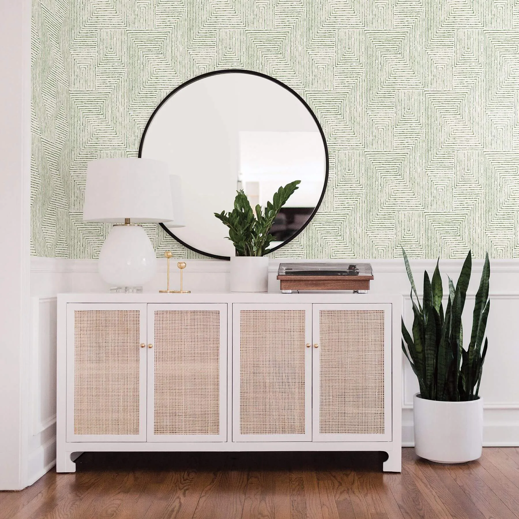 A-Street Prints Merritt wallpaper, color Green, SKU 2964-25954