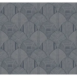 A-Street Prints Meyberg wallpaper, color Blue, SKU 4155-72807
