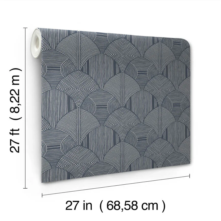 A-Street Prints Meyberg - Blue Wallpaper | Buy Online A-Street Prints Meyberg wallpaper, color Blue, SKU 4155-72807
