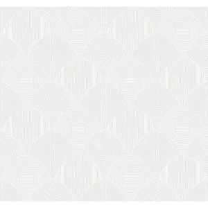 A-Street Prints Meyberg wallpaper, color Silver, SKU 4155-72806