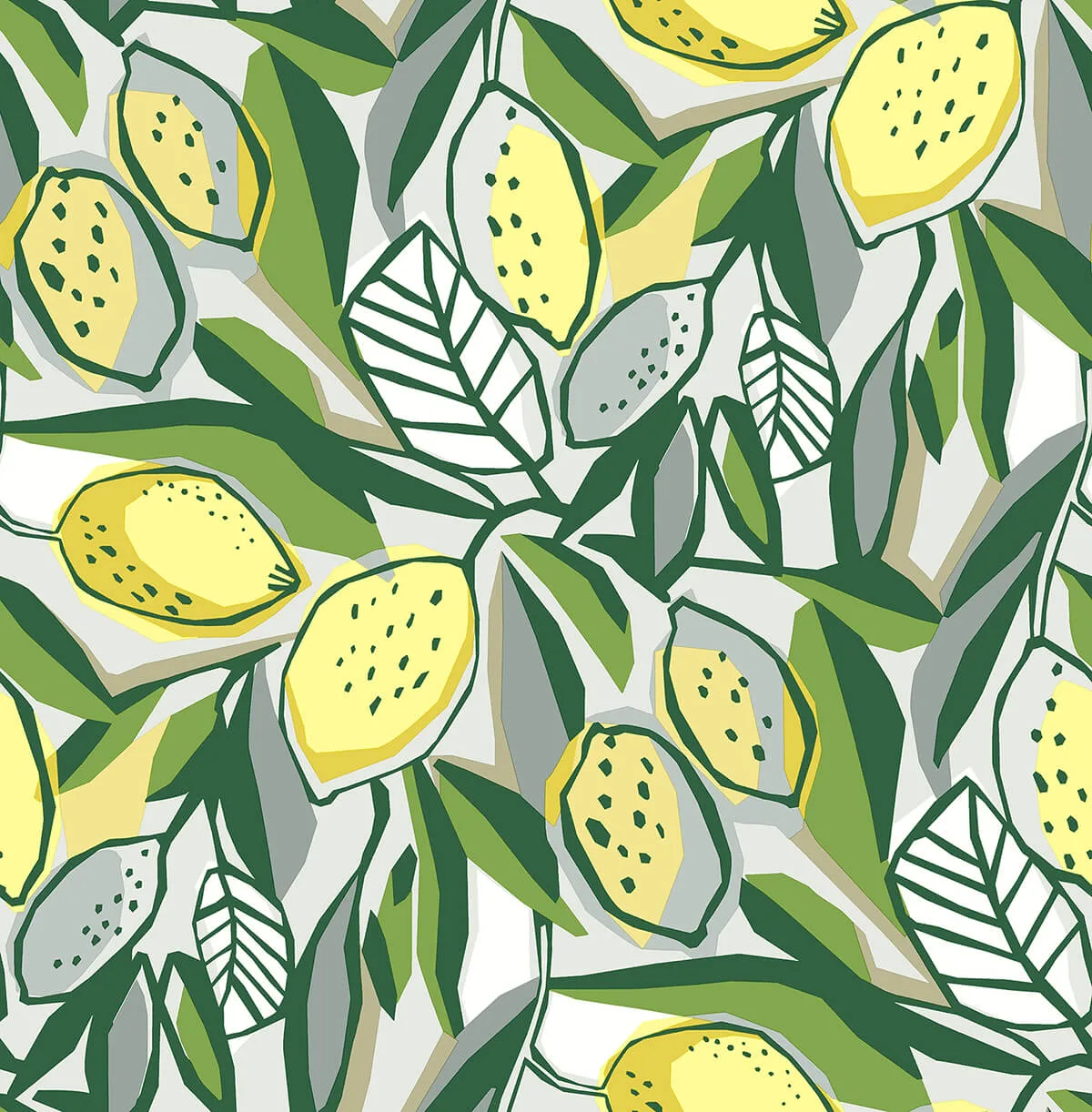 A-Street Prints Meyer wallpaper, color Yellow, SKU 4014-26420