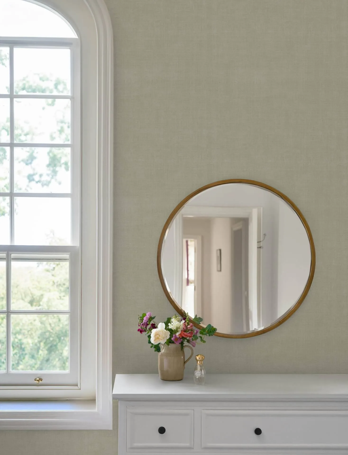 A-Street Prints Midolin wallpaper, color Khaki, SKU 4201-16018