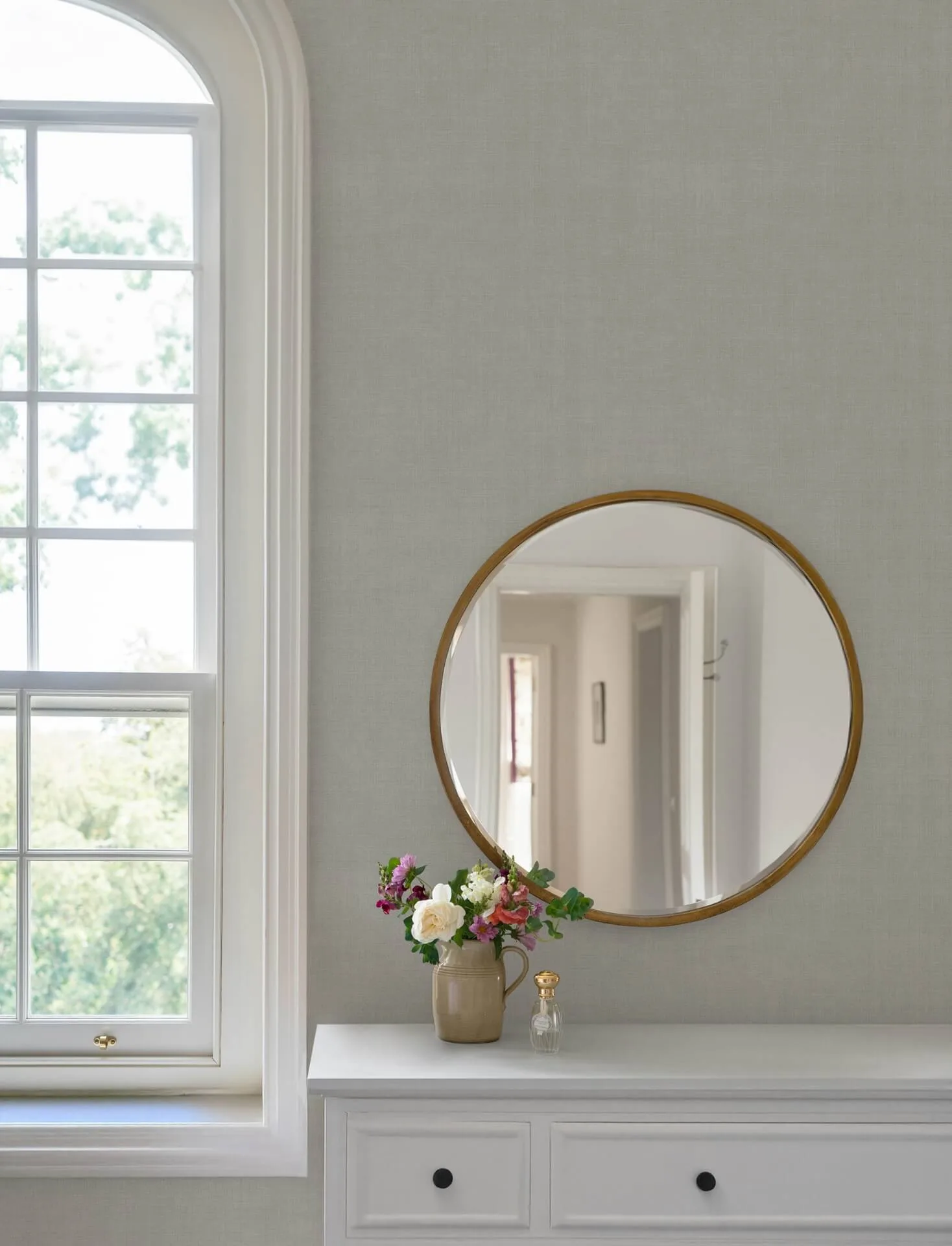 A-Street Prints Midolin wallpaper, color Sterling, SKU 4201-16020