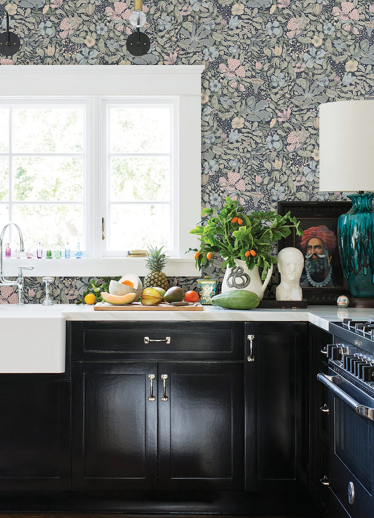 A-Street Prints Midsommar - Dark Blue Wallpaper | Buy Online A-Street Prints Midsommar wallpaper, color Dark Blue, SKU 4111-63021