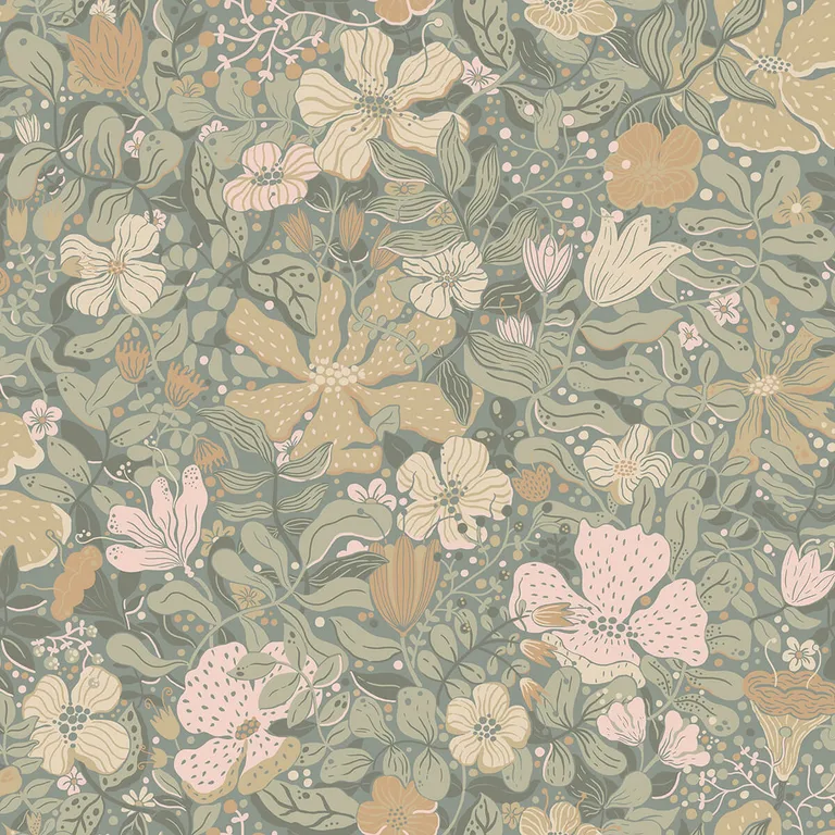 A-Street Prints Midsommar wallpaper, color Grey, SKU 4111-63020