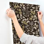 A-Street Prints Mildred - Black Wallpaper | Buy Online A-Street Prints Mildred wallpaper, color Black, SKU 4155-72817