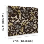 A-Street Prints Mildred - Black Wallpaper | Buy Online A-Street Prints Mildred wallpaper, color Black, SKU 4155-72817
