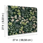 A-Street Prints Mildred - Evergreen Wallpaper | Buy Online A-Street Prints Mildred wallpaper, color Evergreen, SKU 4155-72813