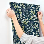 A-Street Prints Mildred - Indigo Wallpaper | Buy Online A-Street Prints Mildred wallpaper, color Indigo, SKU 4155-72814