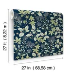 A-Street Prints Mildred - Indigo Wallpaper | Buy Online A-Street Prints Mildred wallpaper, color Indigo, SKU 4155-72814