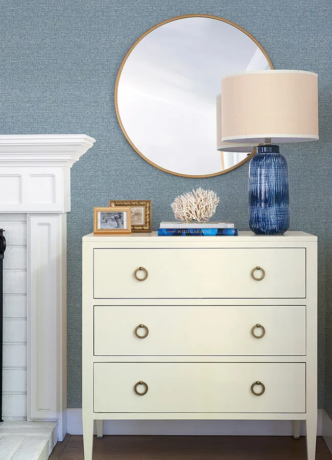 A-Street Prints Minerva wallpaper, color Denim, SKU 4121-26943