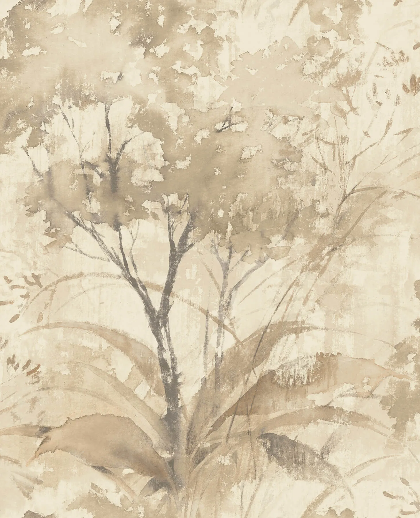A-Street Prints Mistwood wallpaper, color Coffee, SKU 4177-27750