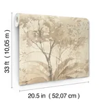 A-Street Prints Mistwood - Coffee Wallpaper | Buy Online A-Street Prints Mistwood wallpaper, color Coffee, SKU 4177-27750