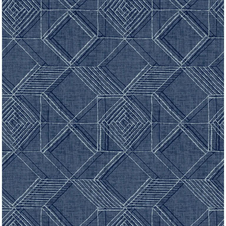 A-Street Prints Moki wallpaper, color Blue, SKU 2969-26017