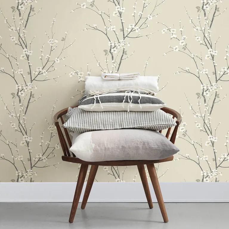 A-Street Prints Monterey wallpaper, color Ivory, SKU 2927-81805