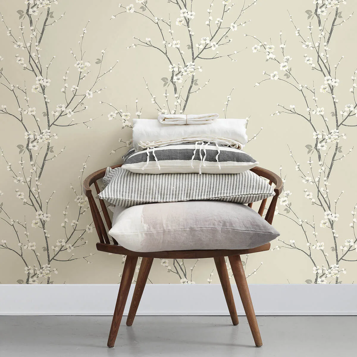 A-Street Prints Monterey wallpaper, color Ivory, SKU 2927-81805