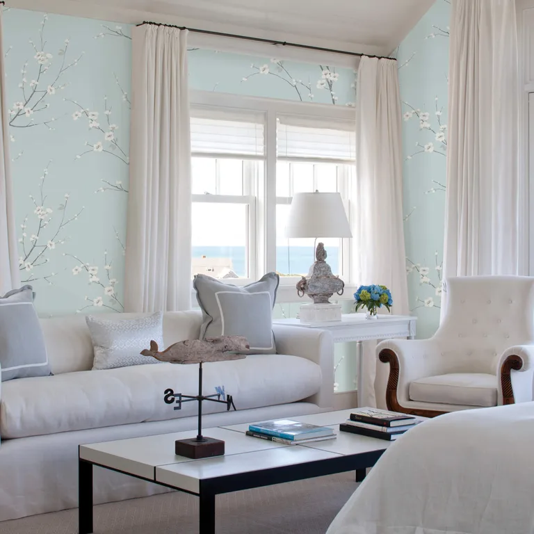 A-Street Prints Monterey wallpaper, color Sky Blue, SKU 2927-81802