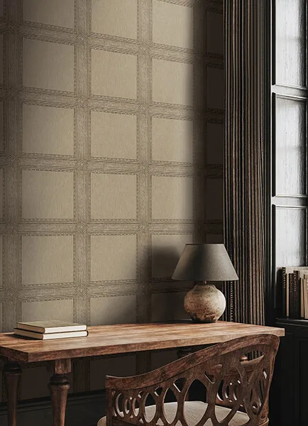 A-Street Prints Moorland wallpaper, color Chestnut, SKU 4173-27657