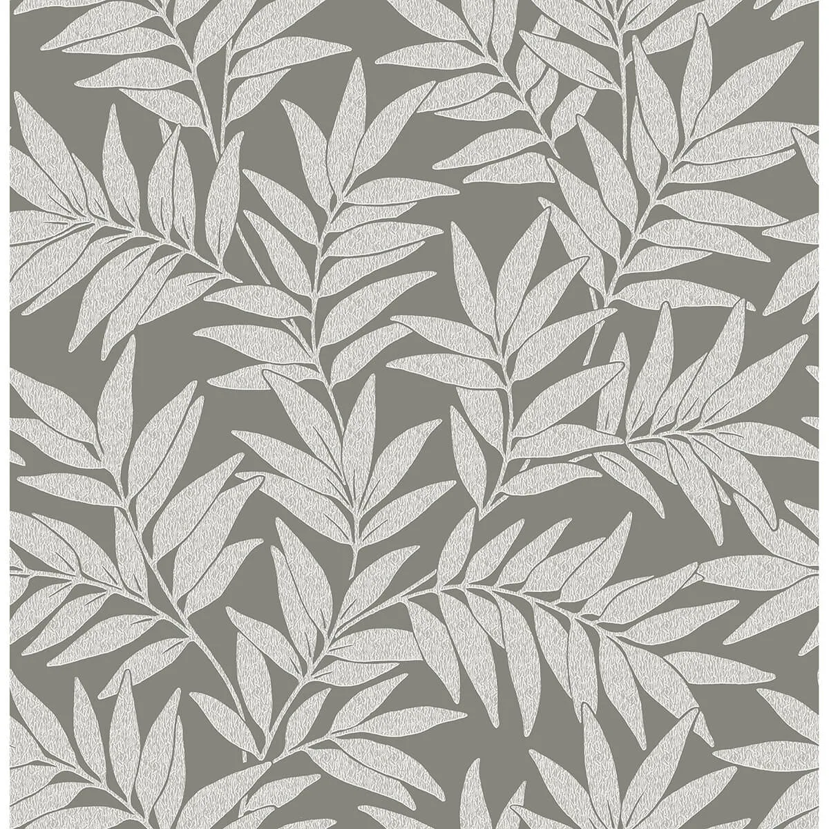 A-Street Prints Morris wallpaper, color Dark Grey, SKU 2970-26123