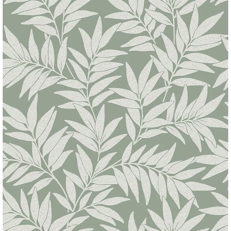 A-Street Prints Morris wallpaper, color Green, SKU 2970-26122