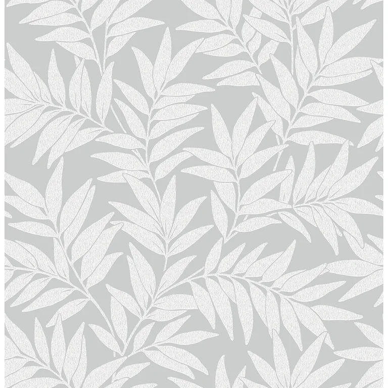 A-Street Prints Morris wallpaper, color Light Grey, SKU 2970-26124