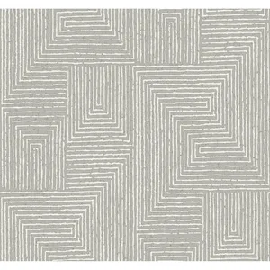 A-Street Prints Mortenson wallpaper, color Dove, SKU 4034-72143