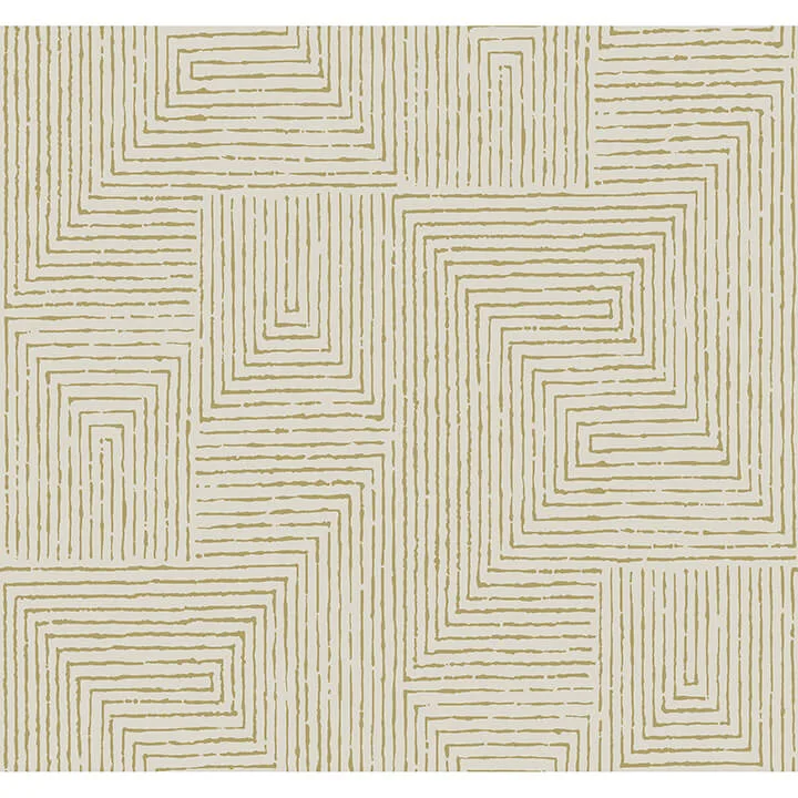 A-Street Prints Mortenson wallpaper, color Gold, SKU 4034-72142