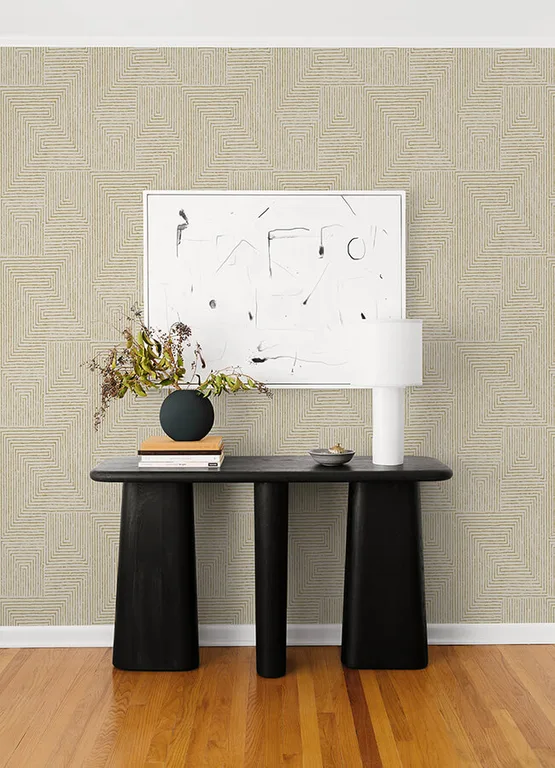 A-Street Prints Mortenson wallpaper, color Gold, SKU 4034-72142