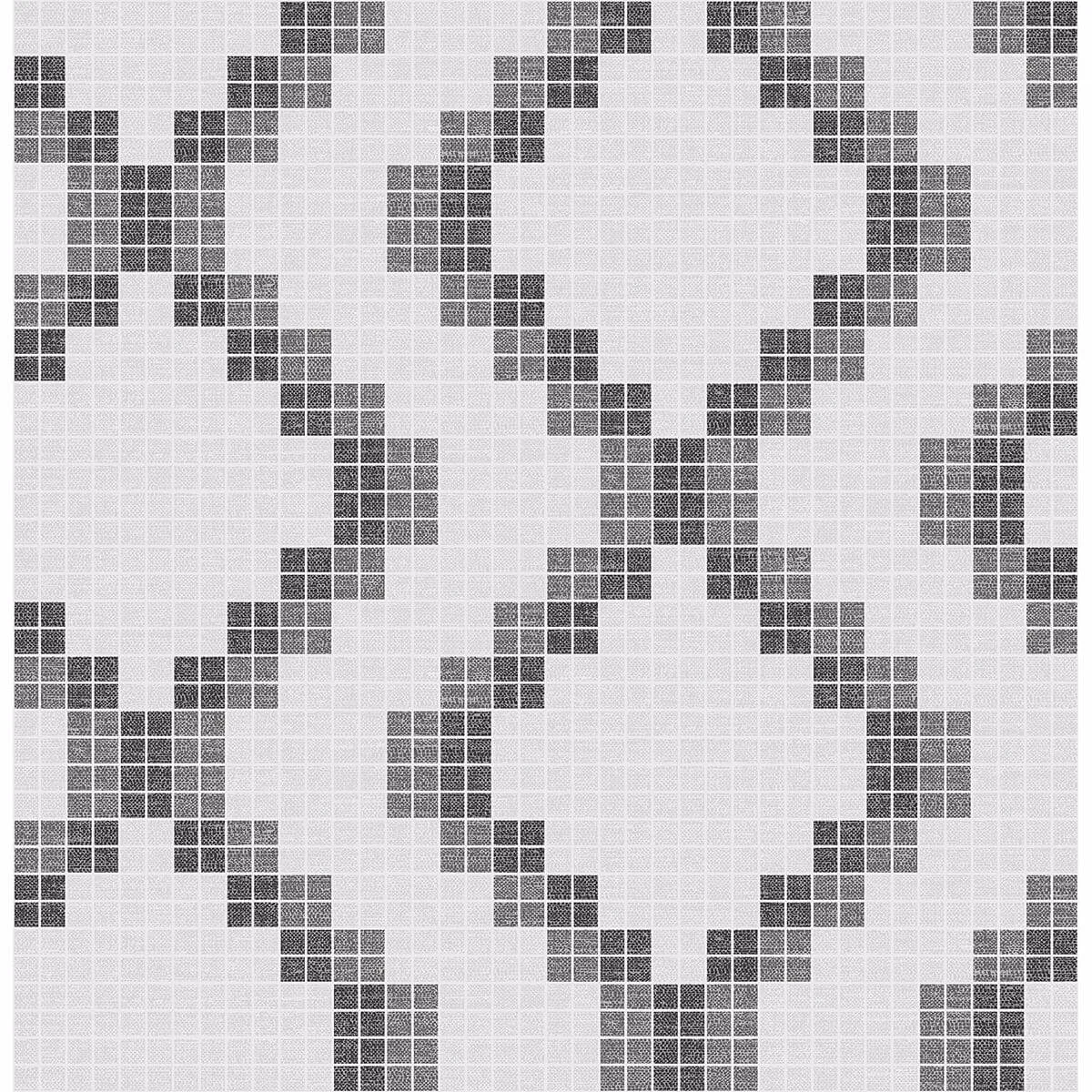 A-Street Prints Mosaic wallpaper, color Black, SKU 2716-23864