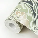 A-Street Prints Mucha - Dark Grey Wallpaper | Buy Online A-Street Prints Mucha wallpaper, color Dark Grey, SKU 2970-26150