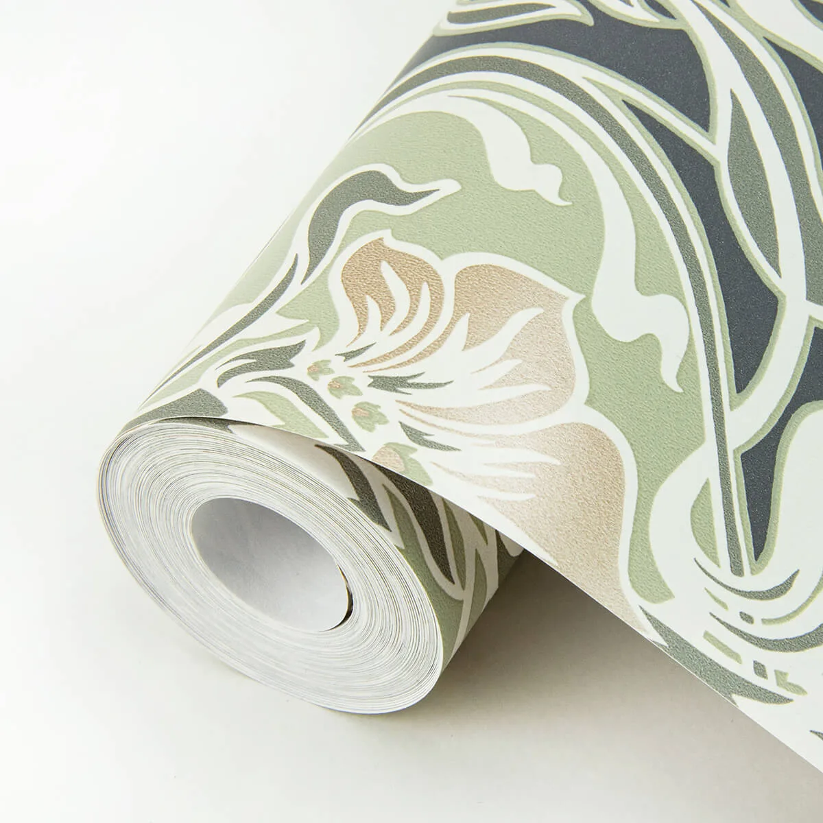 A-Street Prints Mucha - Dark Grey Wallpaper | Buy Online A-Street Prints Mucha wallpaper, color Dark Grey, SKU 2970-26150